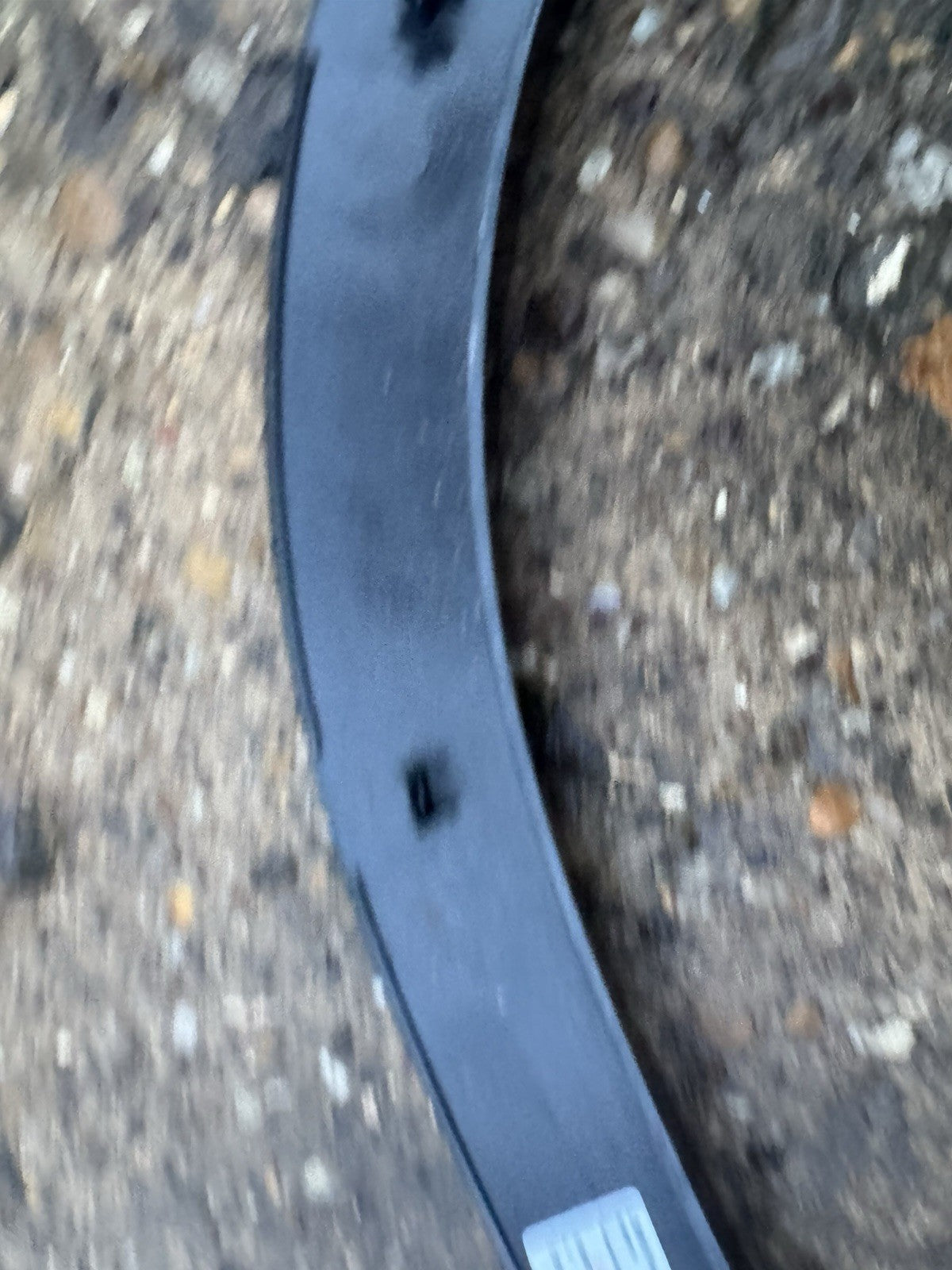 L8B216A075BX GENUINE  DEFENDER L663 FRONT LEFT WHEEL ARCH TRIM L8B2-16A075-BX