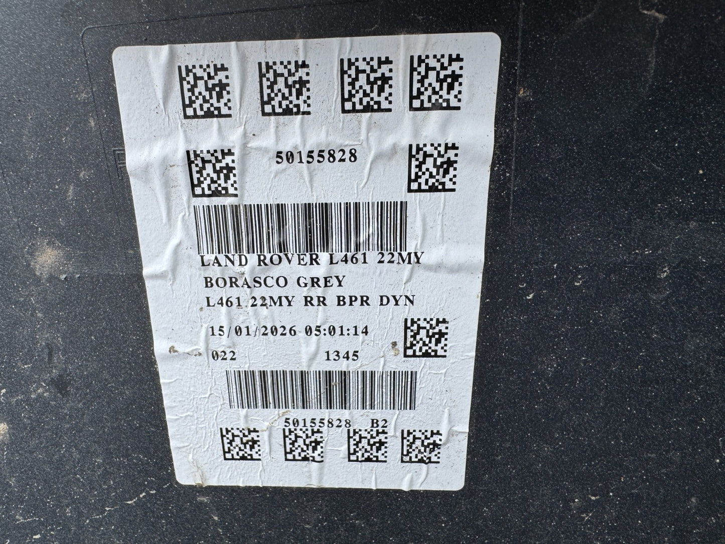 RANGE ROVER SPORT L461 Rear Bumper 2022-ON | OEM N9X217D781BWD Used Genuine