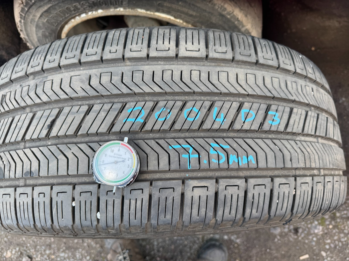 1X late 2024 Continental Cross Contact RX LR 275 45 22 115W Part Worn Tyre 7.5MM