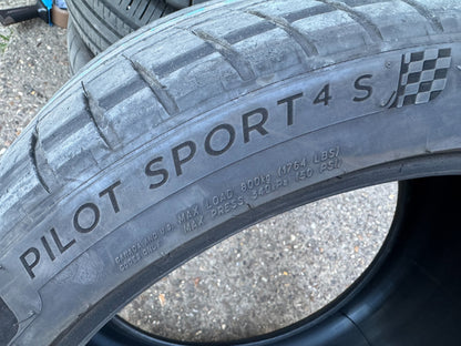 2x LATE 2023 275 35 19 Michelin Pilot Sport 4s part worn tyres free delivery
