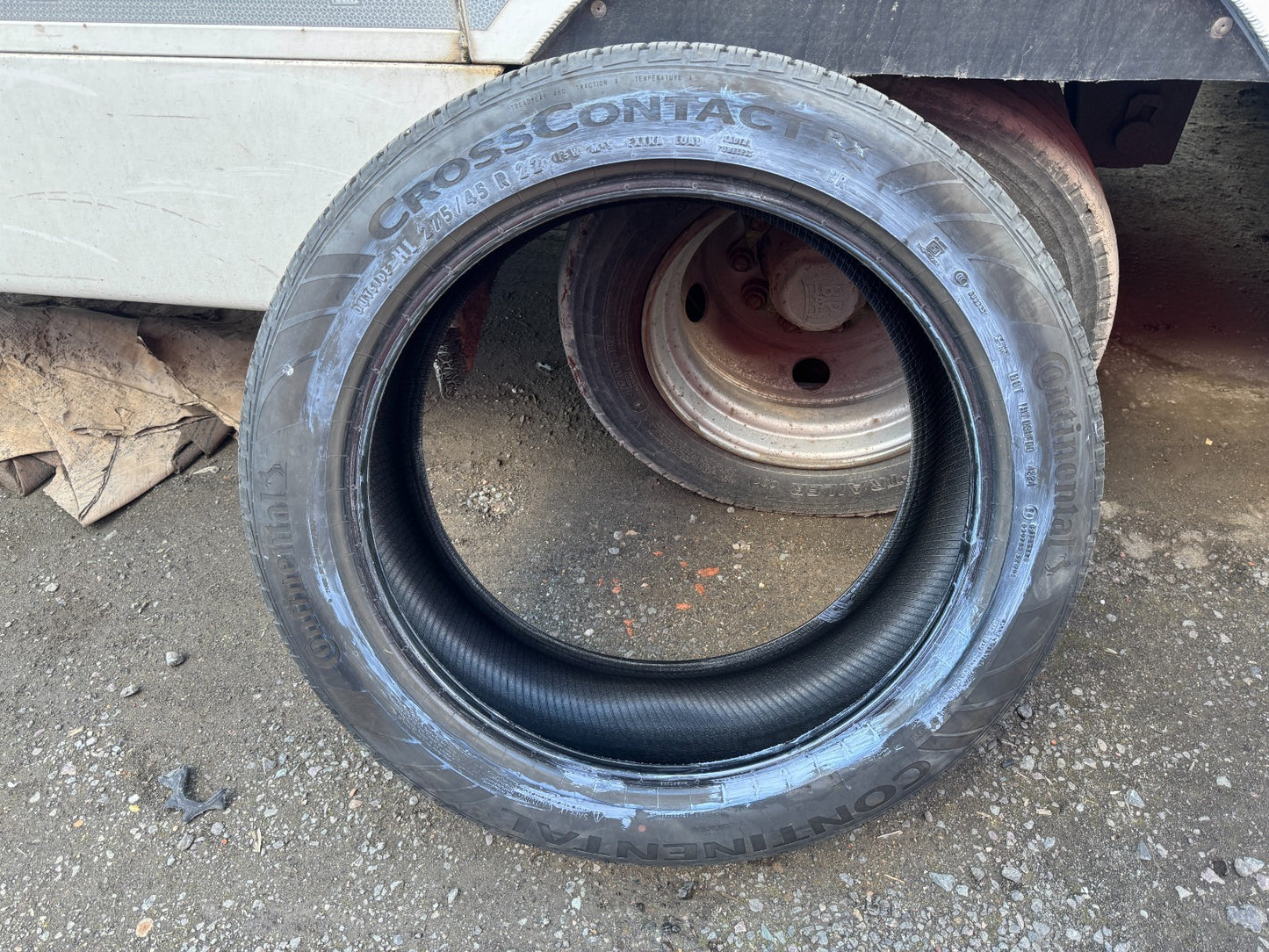 1X late 2024 Continental Cross Contact RX LR 275 45 22 115W Part Worn Tyre 7.5MM