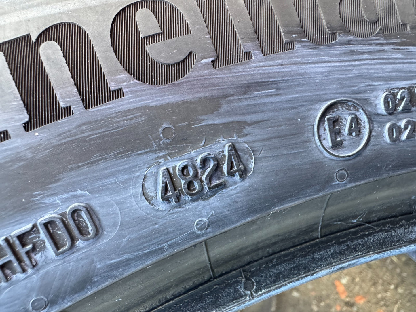 1X late 2024 Continental Cross Contact RX LR 275 45 22 115W Part Worn Tyre 7.5MM