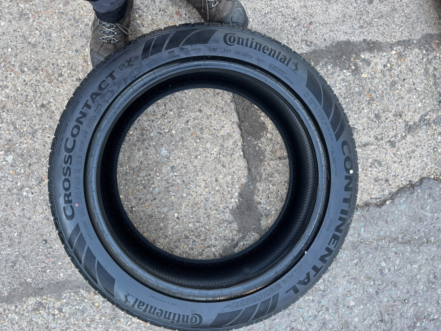 1X late 2025 Continental Cross Contact RX LR 275 45 22 115W Tyre 8.5MM