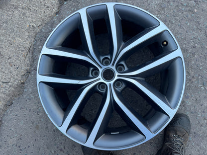 RANGE ROVER L460 STYLE 5127 22" ALLOY WHEEL RIM GREY DIAMOND CUT GENUINE