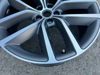 RANGE ROVER L460 STYLE 5127 22" ALLOY WHEEL RIM GREY DIAMOND CUT GENUINE