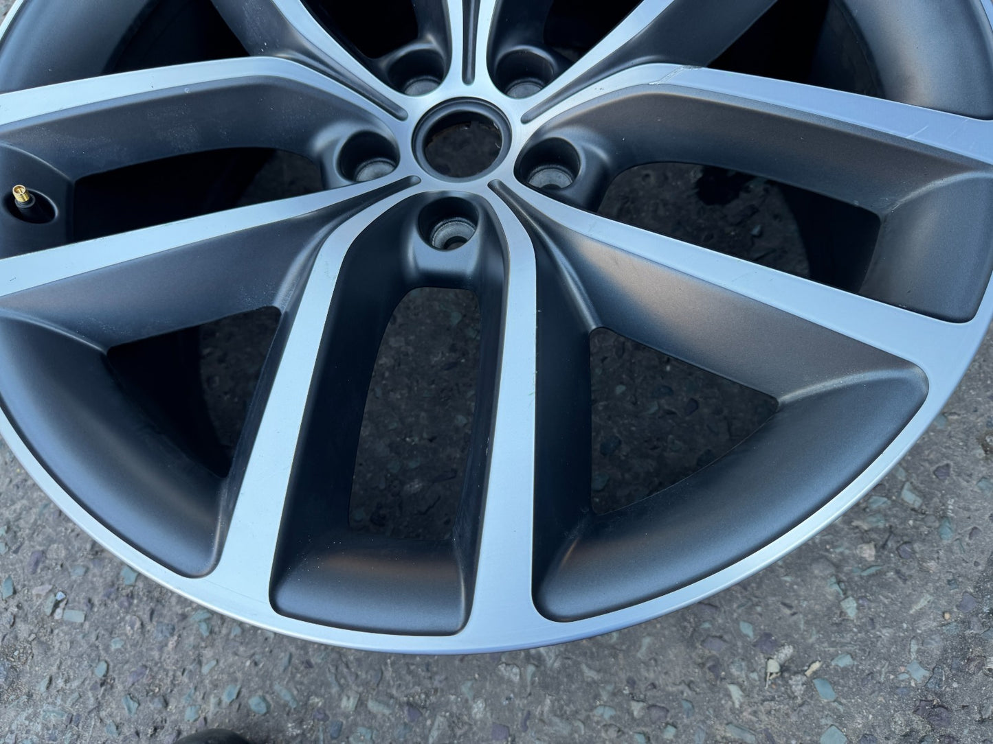 RANGE ROVER L460 STYLE 5127 22" ALLOY WHEEL RIM GREY DIAMOND CUT GENUINE