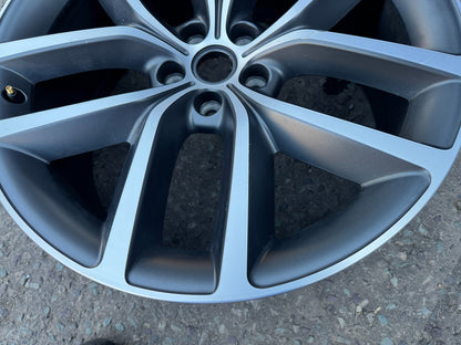 RANGE ROVER L460 STYLE 5127 22" ALLOY WHEEL RIM GREY DIAMOND CUT GENUINE