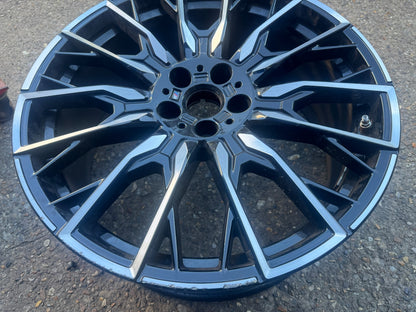 GENUINE BMW I4 & 4 SERIES G26 REAR ALLOY WHEEL 868M 10 X 20 ET35 P/N 5A130F3