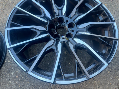 GENUINE BMW I4 & 4 SERIES G26 REAR ALLOY WHEEL 868M 10 X 20 ET35 P/N 5A130F3