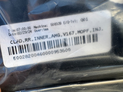 NEW MERCEDES GLE V167 AMG REAR RIGHT WHEEL ARCH MOULDING GENUINE A1678800205