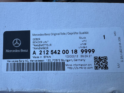Genuine Mercedes GLE W166 W204 W212 W207 Parking Sensor A2125420018 (2011-2015)