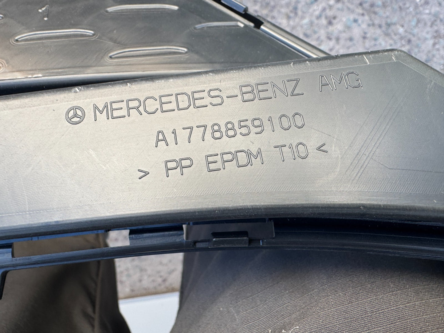 Mercedes A Class W177 2018-2023 Front Bumper Grille Centre Lower AMG A1778859100