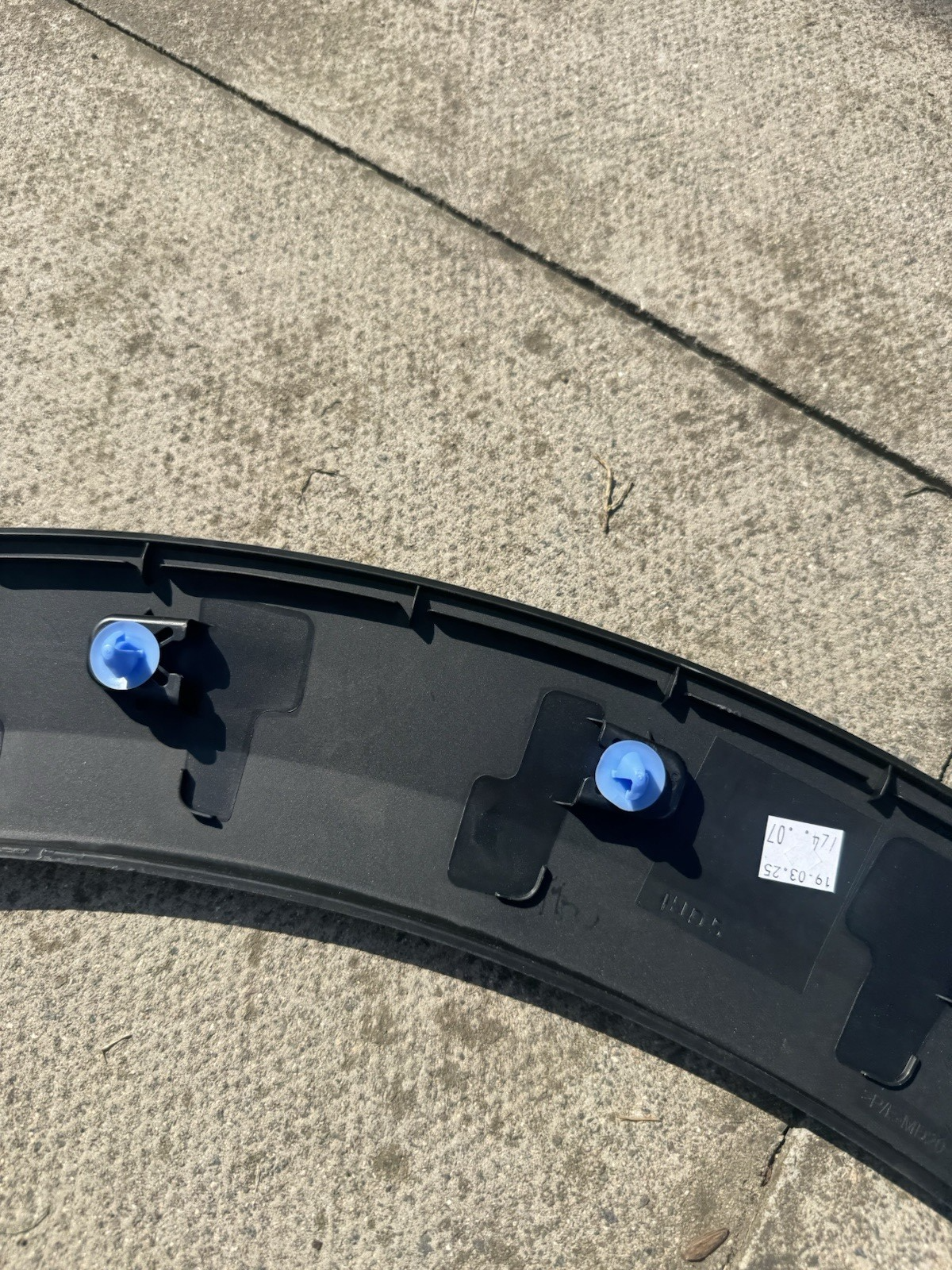 Rear left wheel rim with part number 9840246680