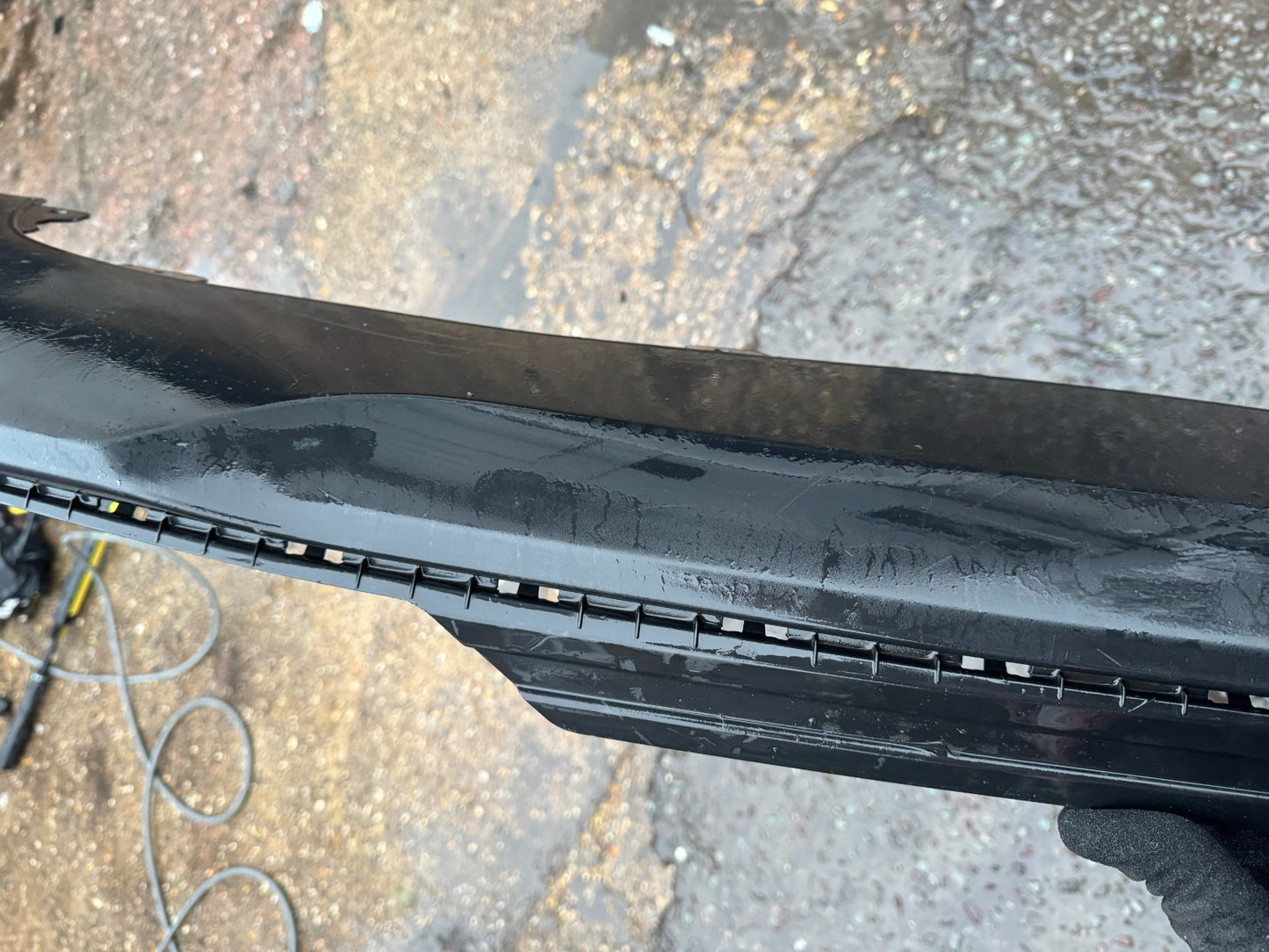 GENUINE HYUNDAI KONA HYBRID 2021-2023 REAR BUMPER LOWER SECTION 86613-Q4000