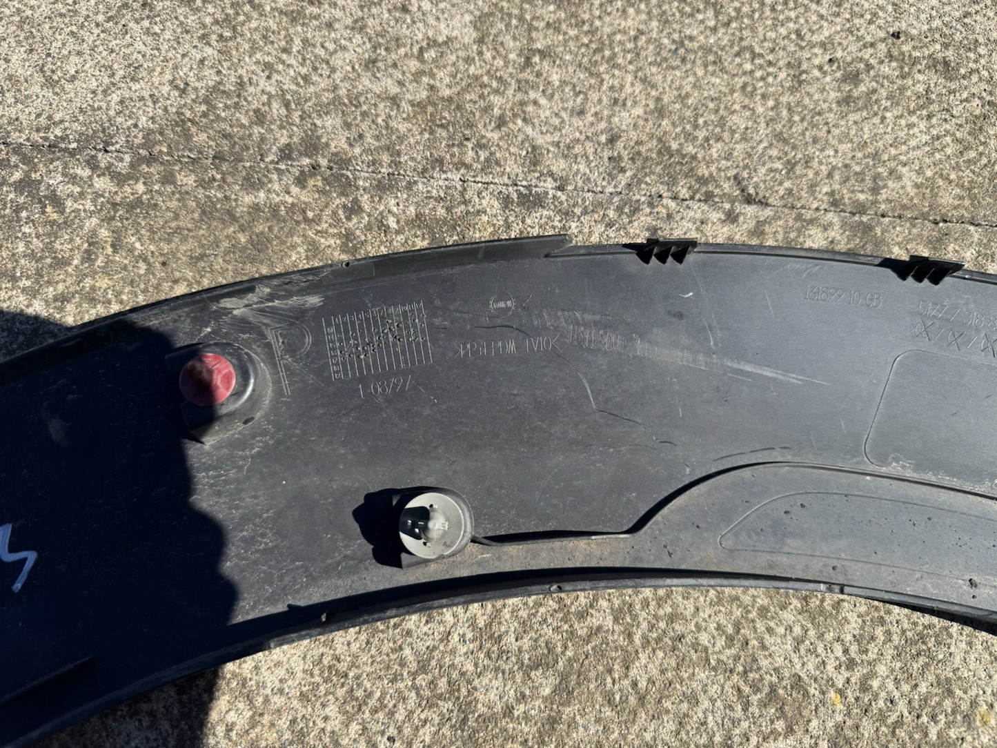 Genuine Mini Cooper F55 F56 2013-2020 Rear Right Side Wheel Arch Molding Trim