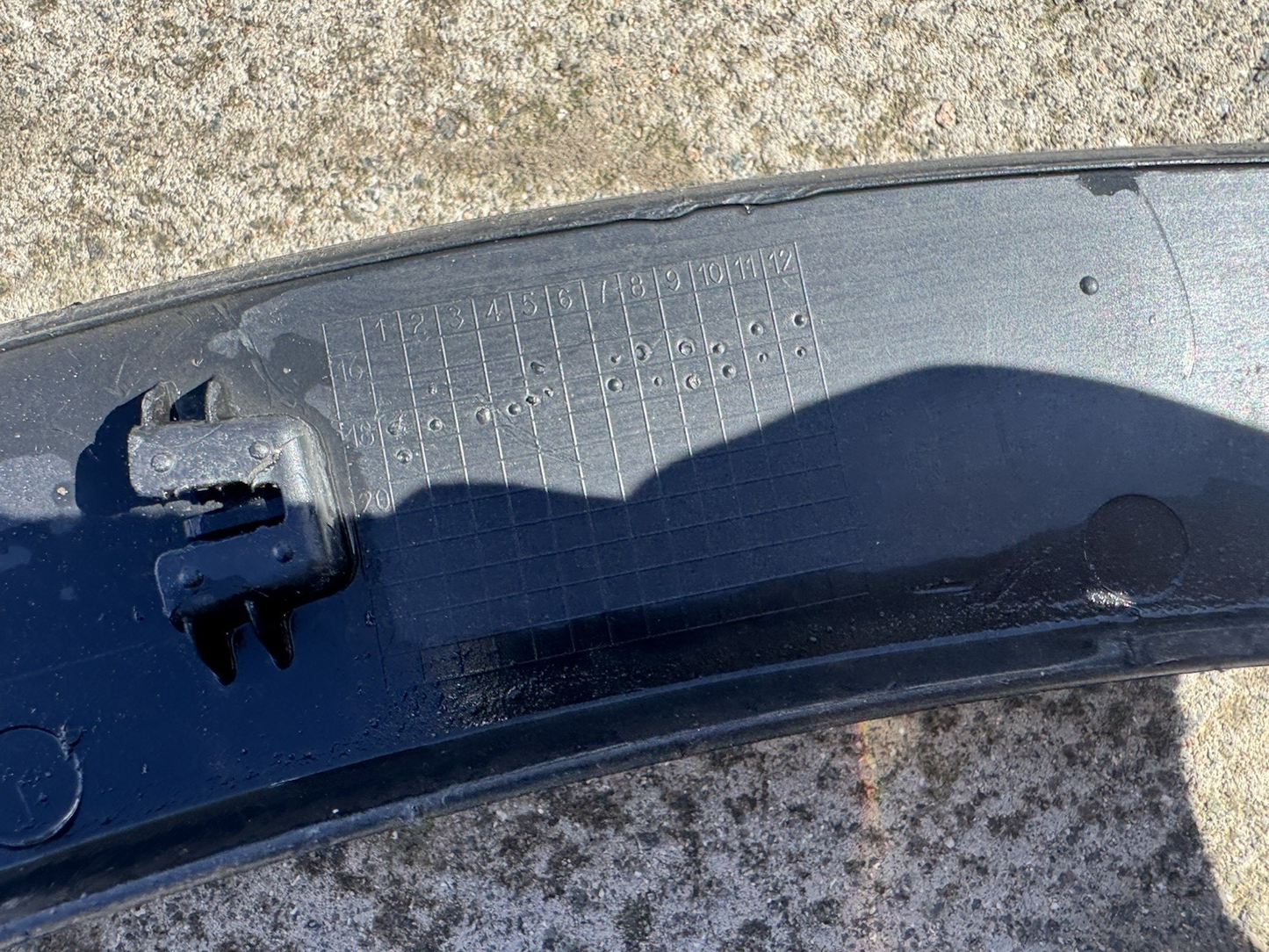 JAGUAR E-PACE 2020 WHEEL ARCH TRIM MOULDING REAR RIGHT SIDE J9C3-290E22B