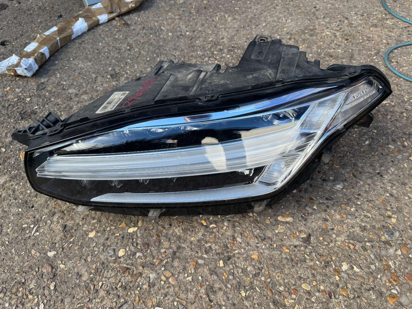 Volvo XC90 2017 Left front headlight headlamp 31656988 FULL LED ACTIVE