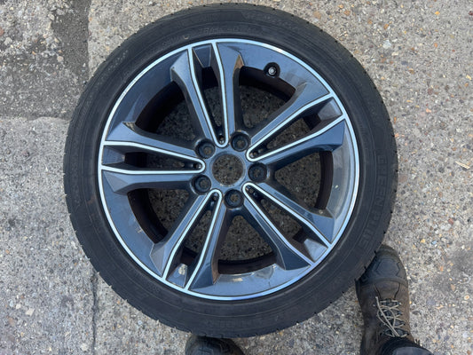 1 X GENUINE BMW 1 2 Series F40 F44 F45 F46 17” ALLOY WHEEL 6856087 7.5J Is54