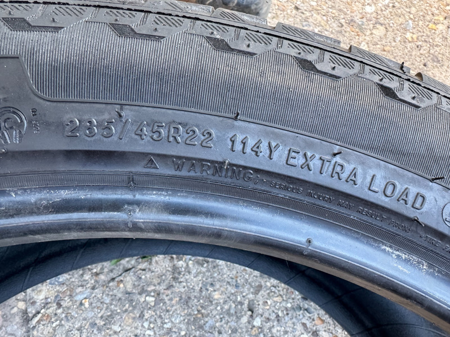 LATE 2025 285/45/22 114Y XL MICHELIN PRIMACY ALL SEASON LR  🔇 6mm NO REPAIRS