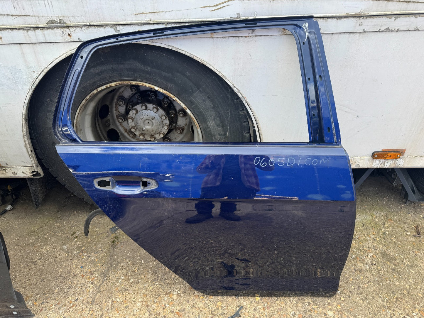 VW GOLF MK7 REAR DRIVERSIDE DOOR SHELL 5G4833312L