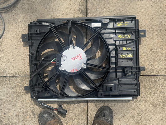 Peugeot 3008 III 5008 2025 Electric Radiator Cooling Fan 9861012880