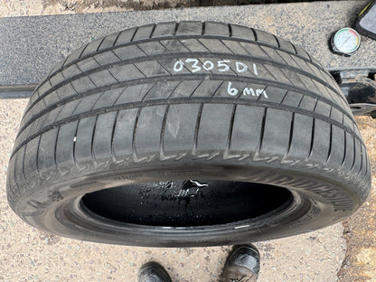 1x 235/55/17 103H Bridgestone Turanza T005 Extra Load 6mm late 2023 235 55 17