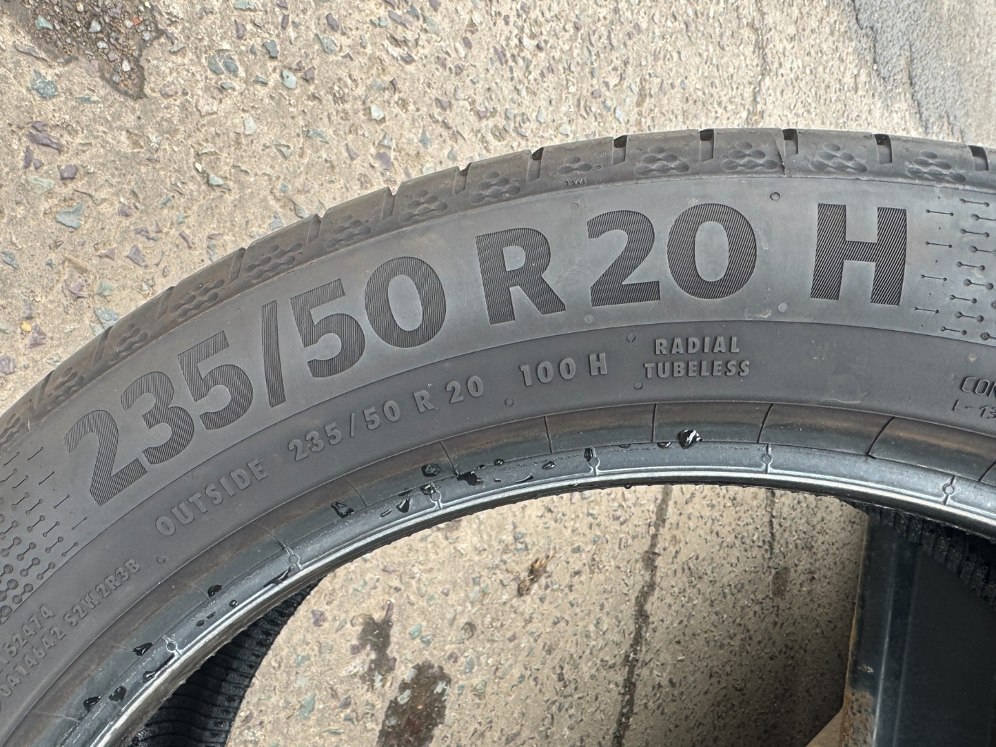 Continental Eco Contact 7 EV 235/50/20 235 50 20 100H 6 MM 2025 tyre 235 50 20
