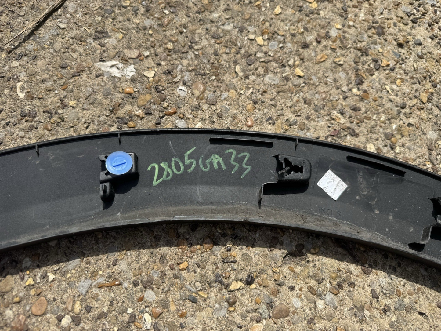 PEUGEOT 3008 GT MK2 P84 2022-ON LEFT REAR WHEEL ARCH TRIM 28638C04 39291