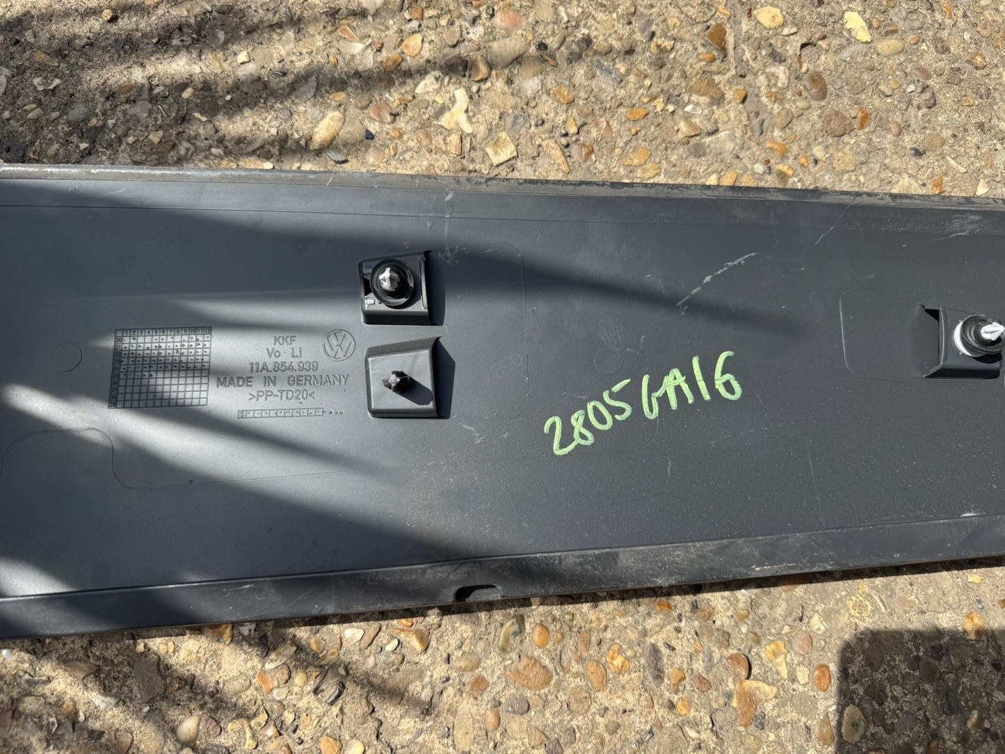 Volkswagen VW ID.4 Front Left Door Lower Molding Trim 2021 ON 11A854939 Genuine