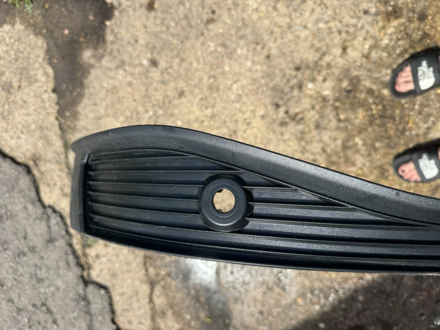 GENUINE AUDI Q4 E-TRON REAR BUMPER BLACK TRIM 2021-ON 89A807833A