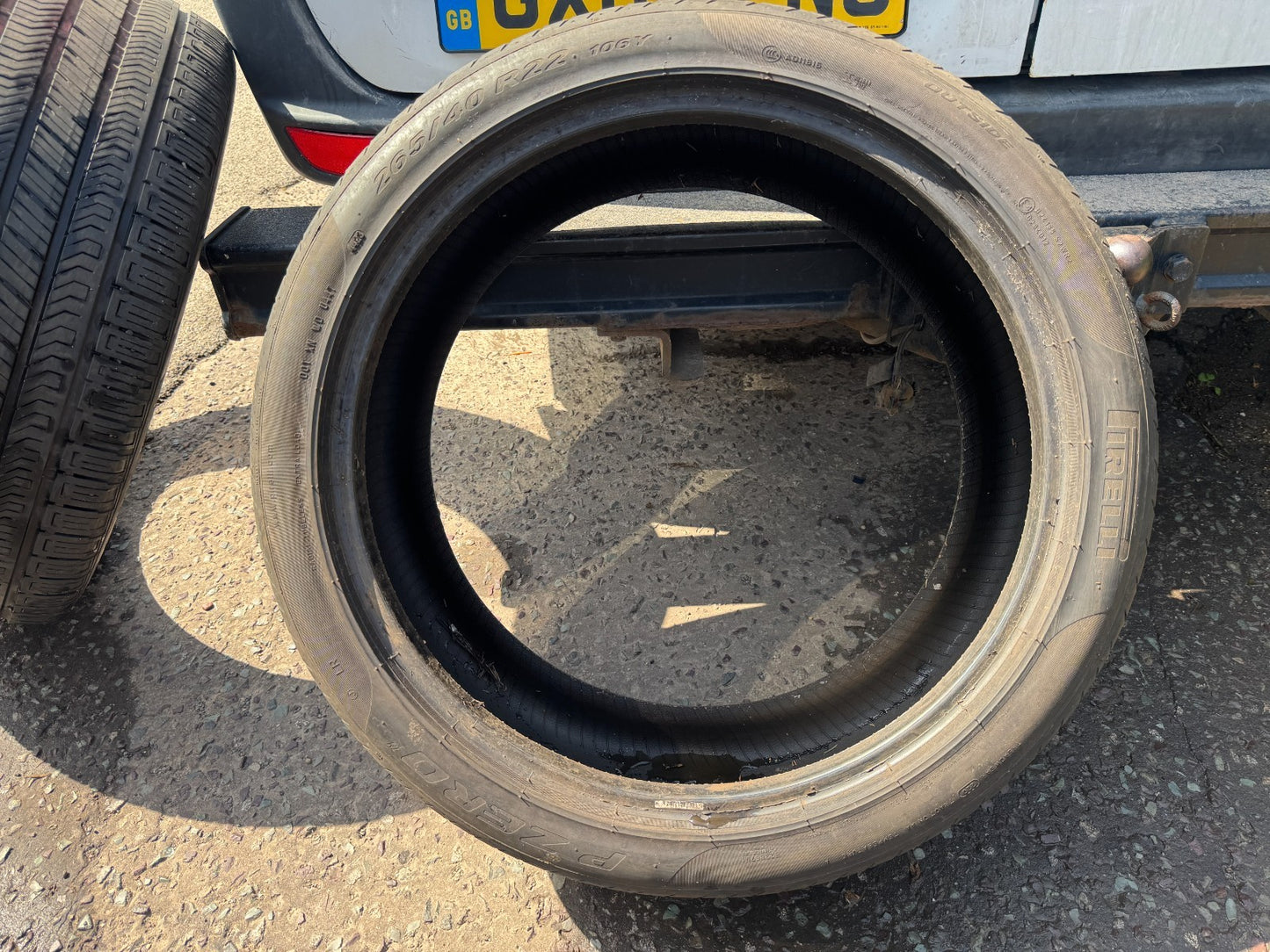 LATE 2023 265/40 R22 106Y Pirelli P Zero (JLR) (12465) 5.5mm 265 40 22