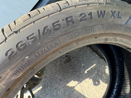 2024 Continental Conti Sport Contact 5, JLR, 265/45/21, 108W 265 45 21
