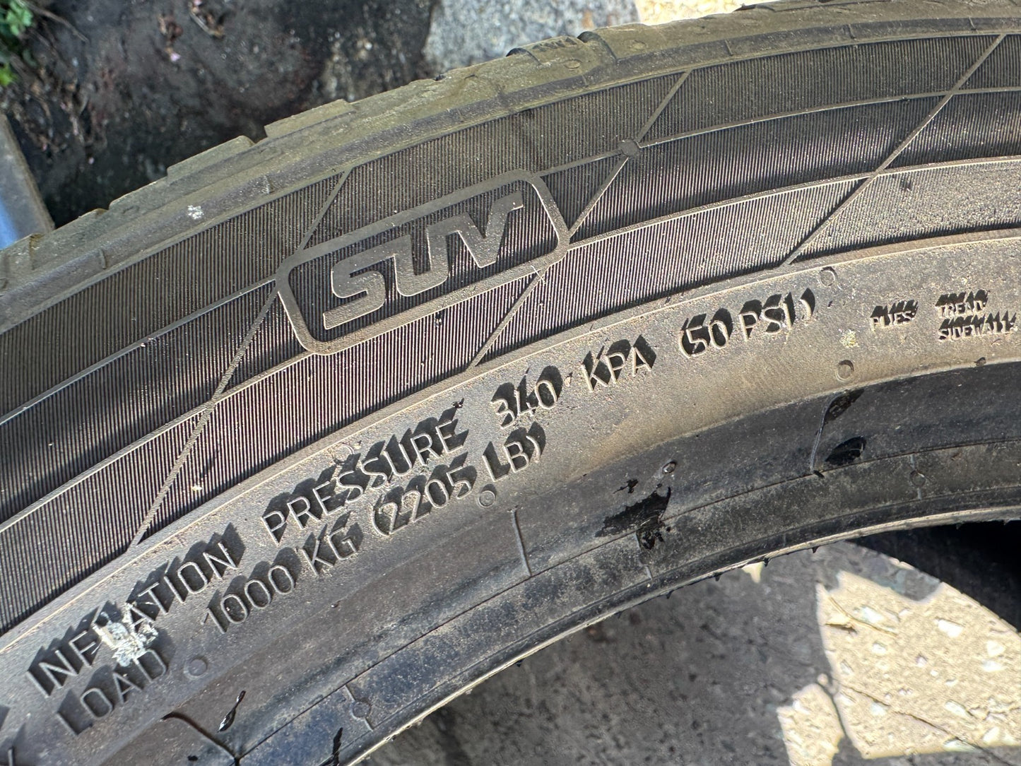 2024 Continental Conti Sport Contact 5, JLR, 265/45/21, 108W 265 45 21