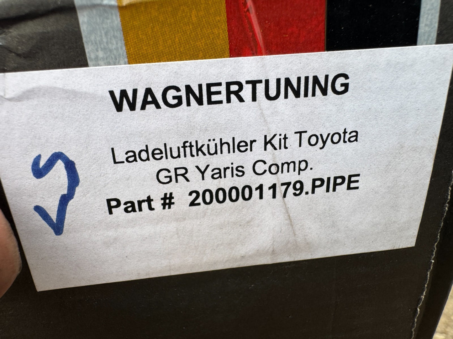 Wagner Intercooler, Charge and Boost Pipe Kit 57mm for Toyota GR Yaris