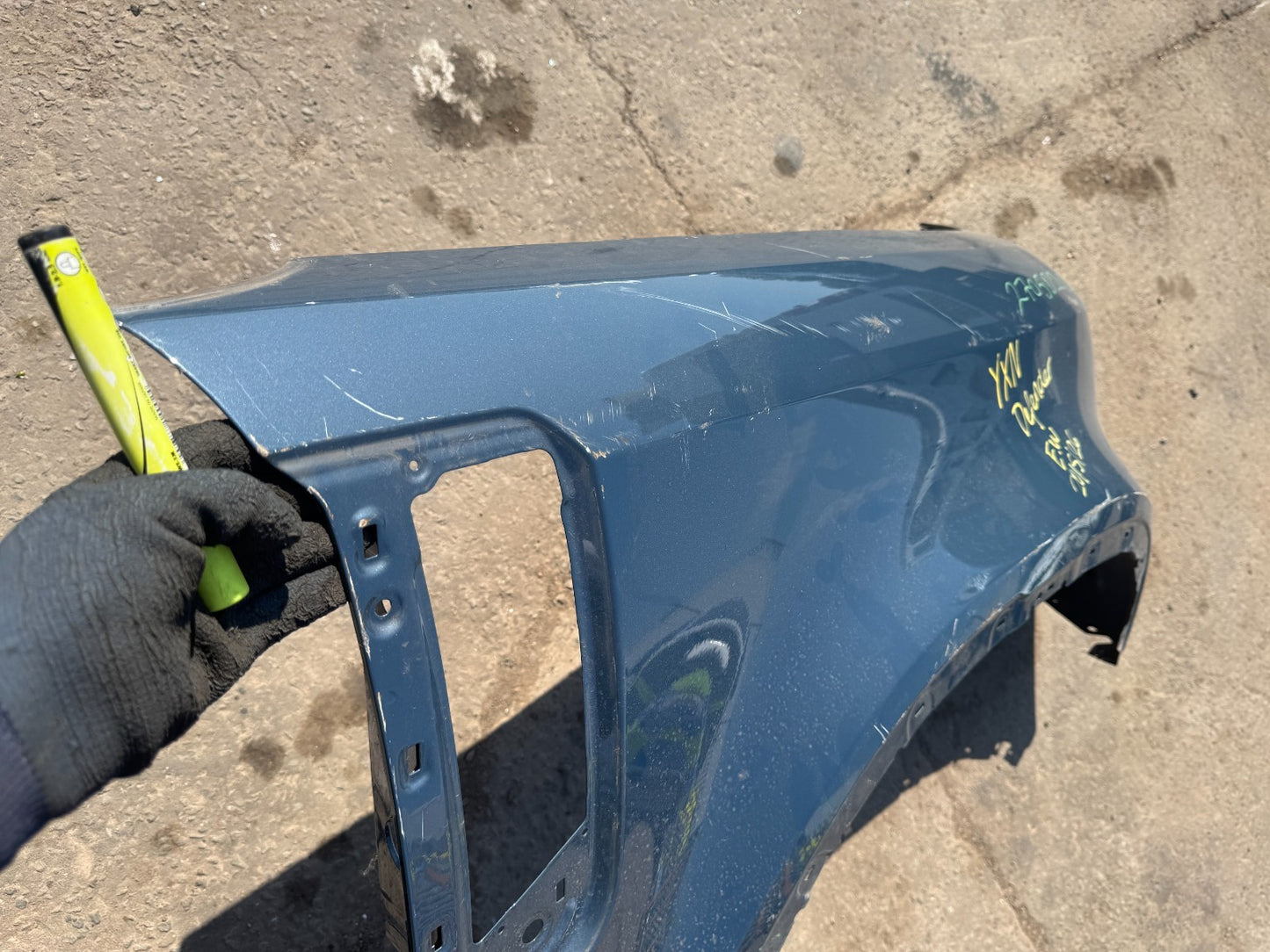 LAND ROVER DEFENDER L663 WING FENDER FRONT RIGHT SIDE