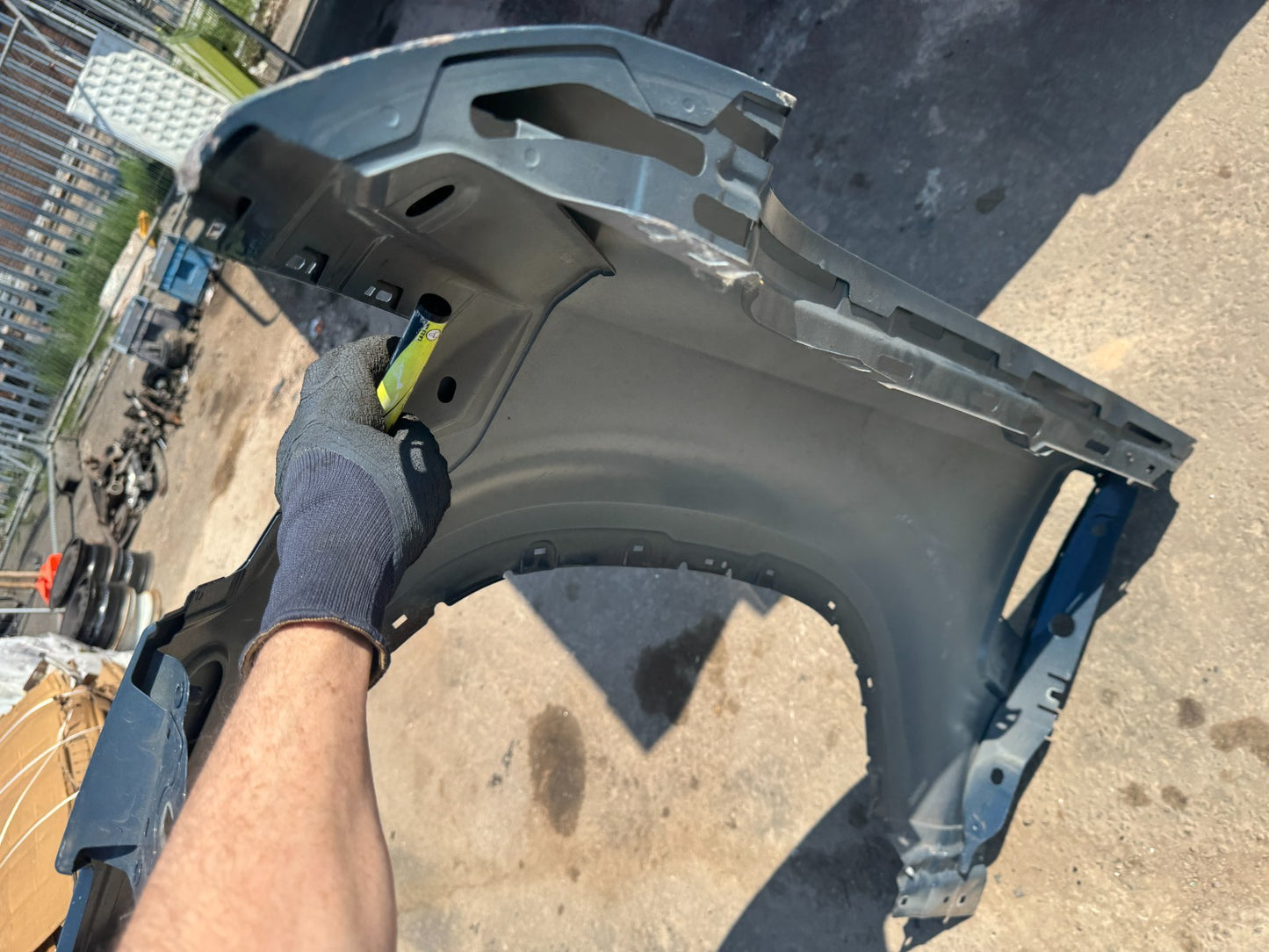 LAND ROVER DEFENDER L663 WING FENDER FRONT RIGHT SIDE