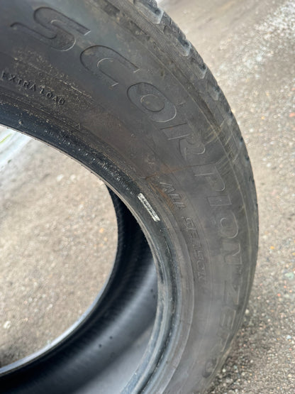 2x Pirelli Scorpion Zero All Season LR 255 60 20 255/60/20 113V XL MS 2025 tyres
