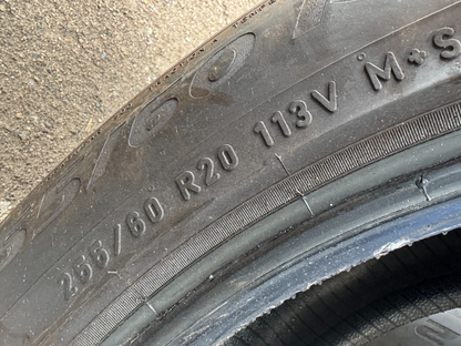 2x Pirelli Scorpion Zero All Season LR 255 60 20 255/60/20 113V XL MS 2025 tyres