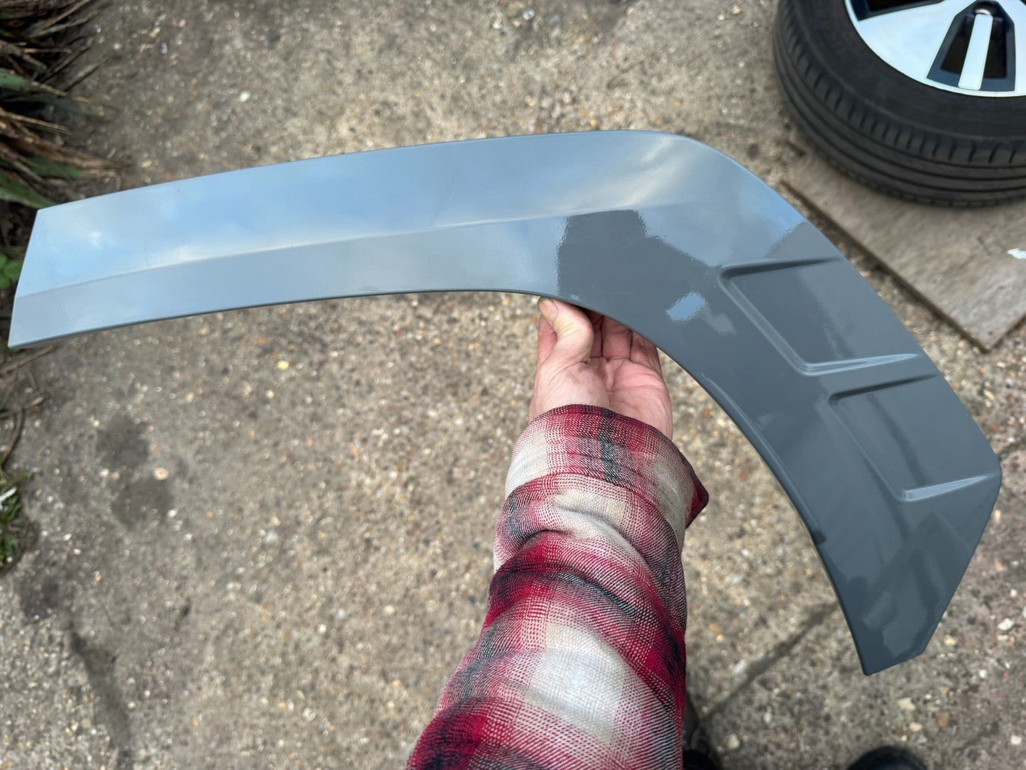 Hyundai Tucson N Line Mk4 Left Rear Wheel Arch Trim Genuine 87743-N7CA0