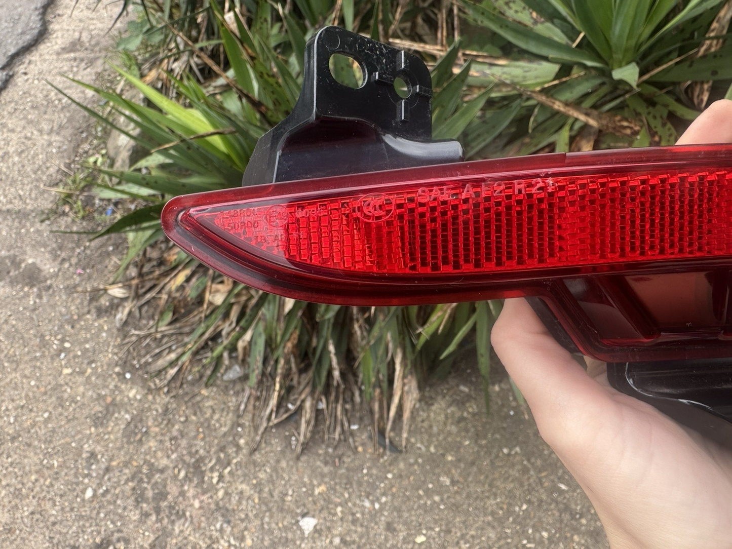 DAMAGED RANGE ROVER SPORT Mk3 (L461) Rear Left FOG LAMP LIGHT N9X2-15K273-A