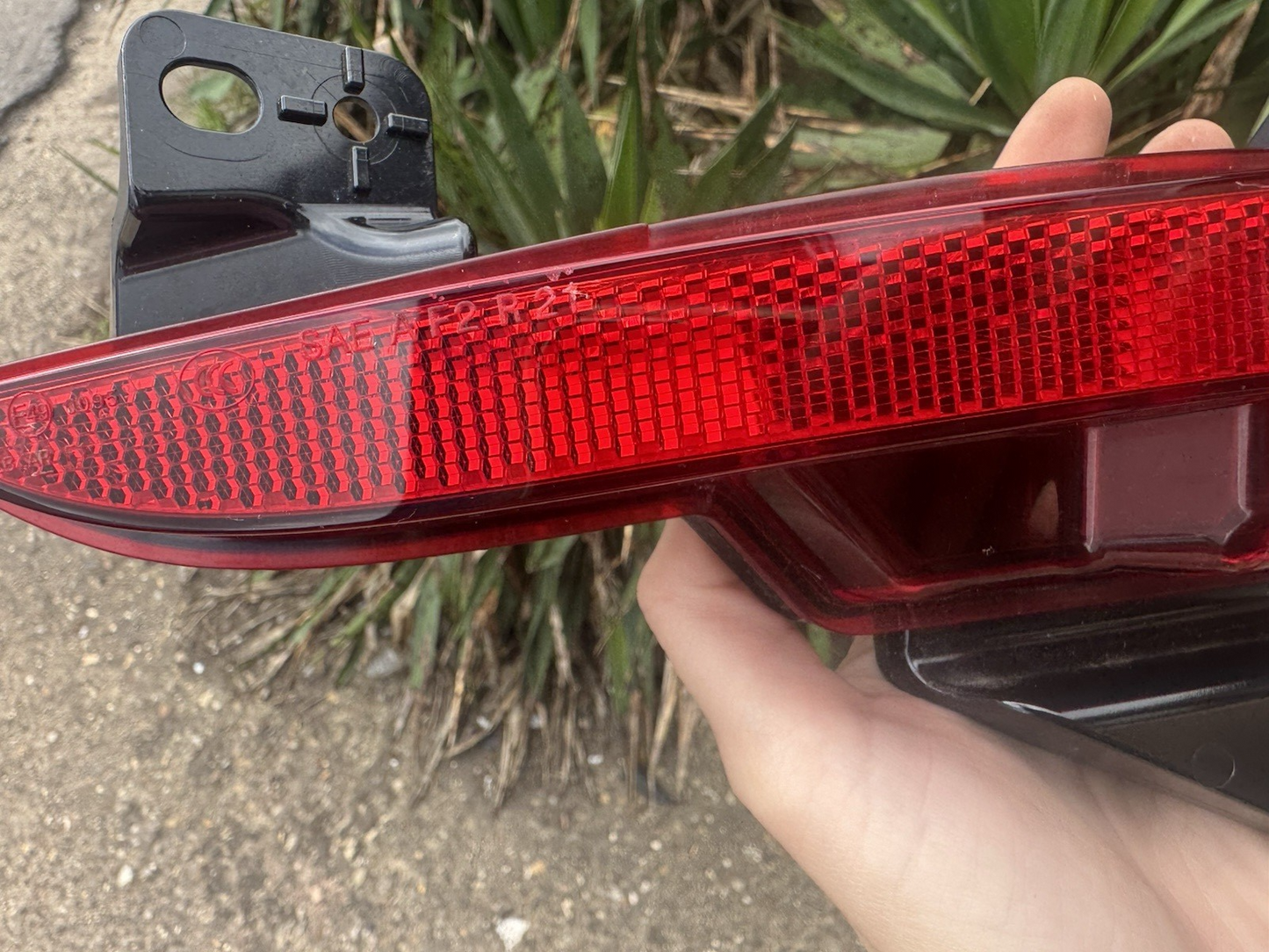 DAMAGED RANGE ROVER SPORT Mk3 (L461) Rear Left FOG LAMP LIGHT N9X2-15K273-A