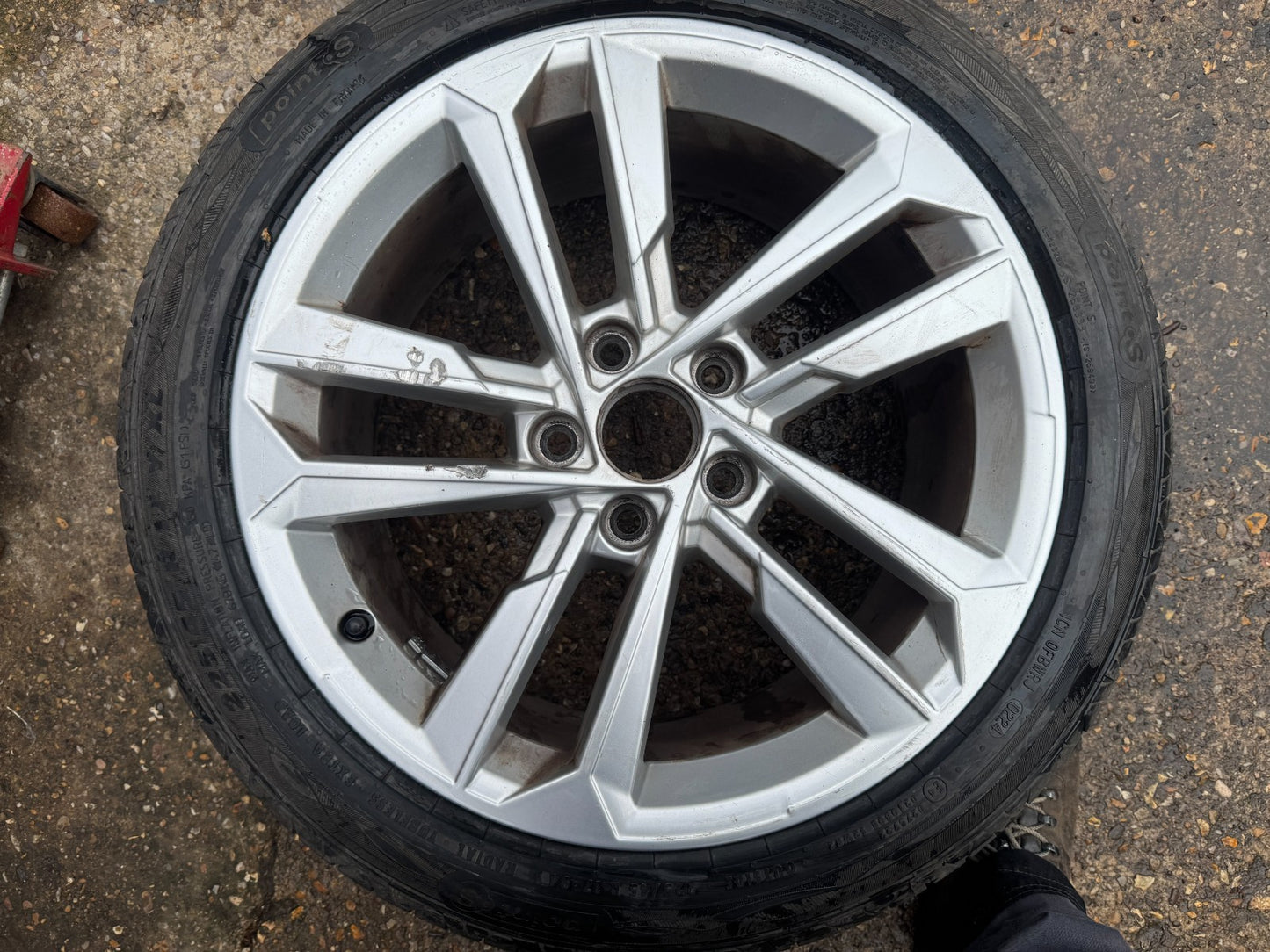 AUDI A3 17" ALLOY WHEEL RIM 8J ET46 SILVER OEM 8Y0601025E GENUINE X1