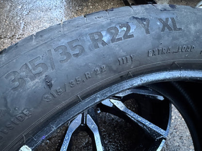 315/35 R22 (111Y) XL Continental *Premium Contact 6* SSR RSC | DoT1523 | 4.5mm