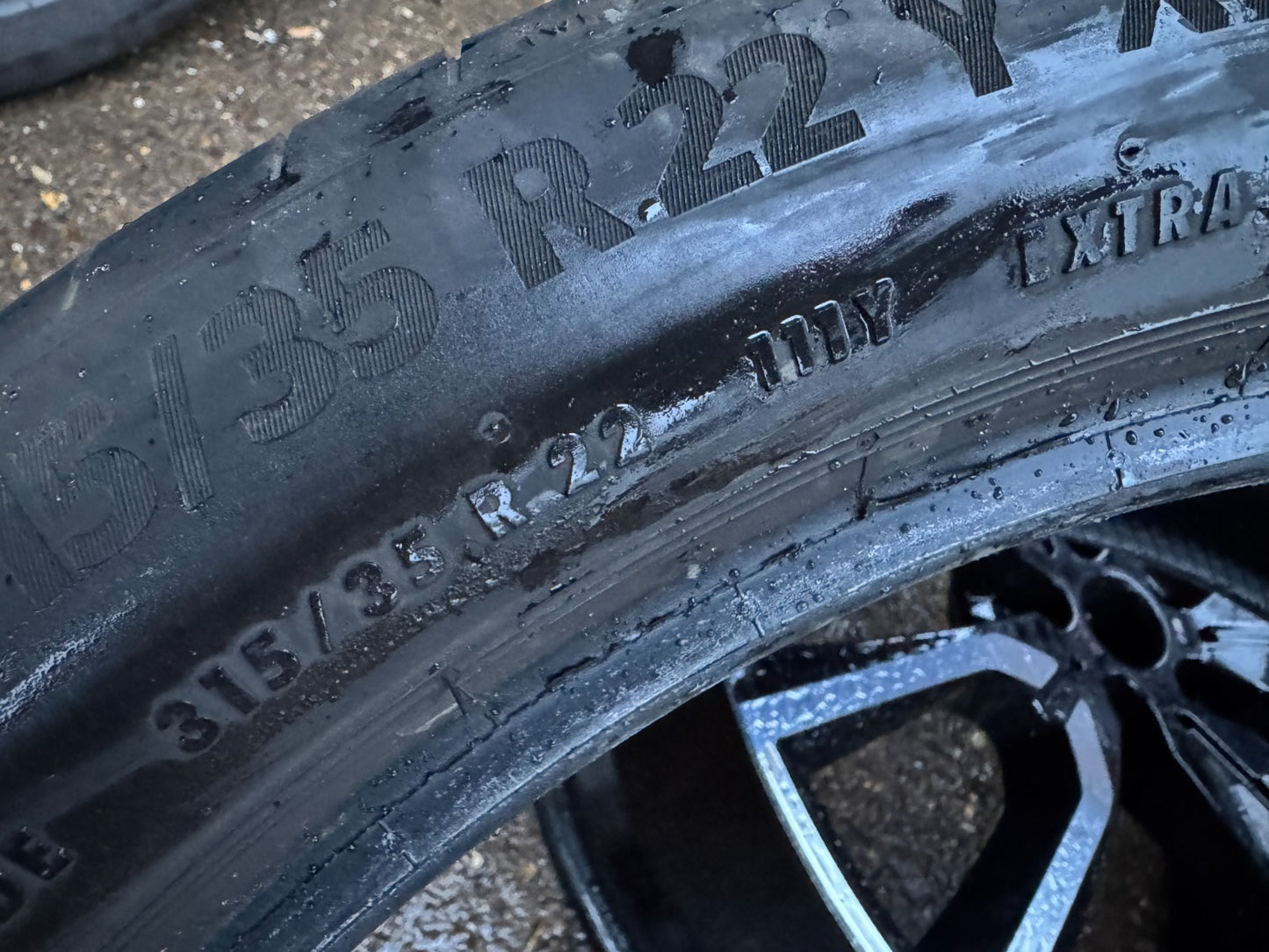 315/35 R22 (111Y) XL Continental *Premium Contact 6* SSR RSC | DoT1523 | 4.5mm