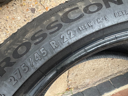 2025 275 45 22 115W XL Continental Crosscontact RX LR | DoT2325 | 6.5mm Tread