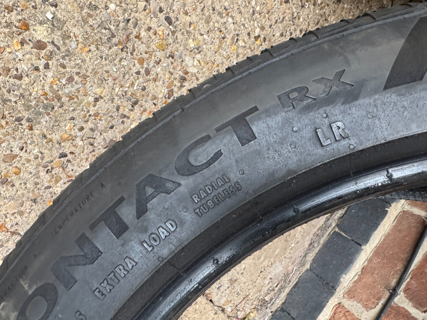 2025 275 45 22 115W XL Continental Crosscontact RX LR | DoT2325 | 6.5mm Tread