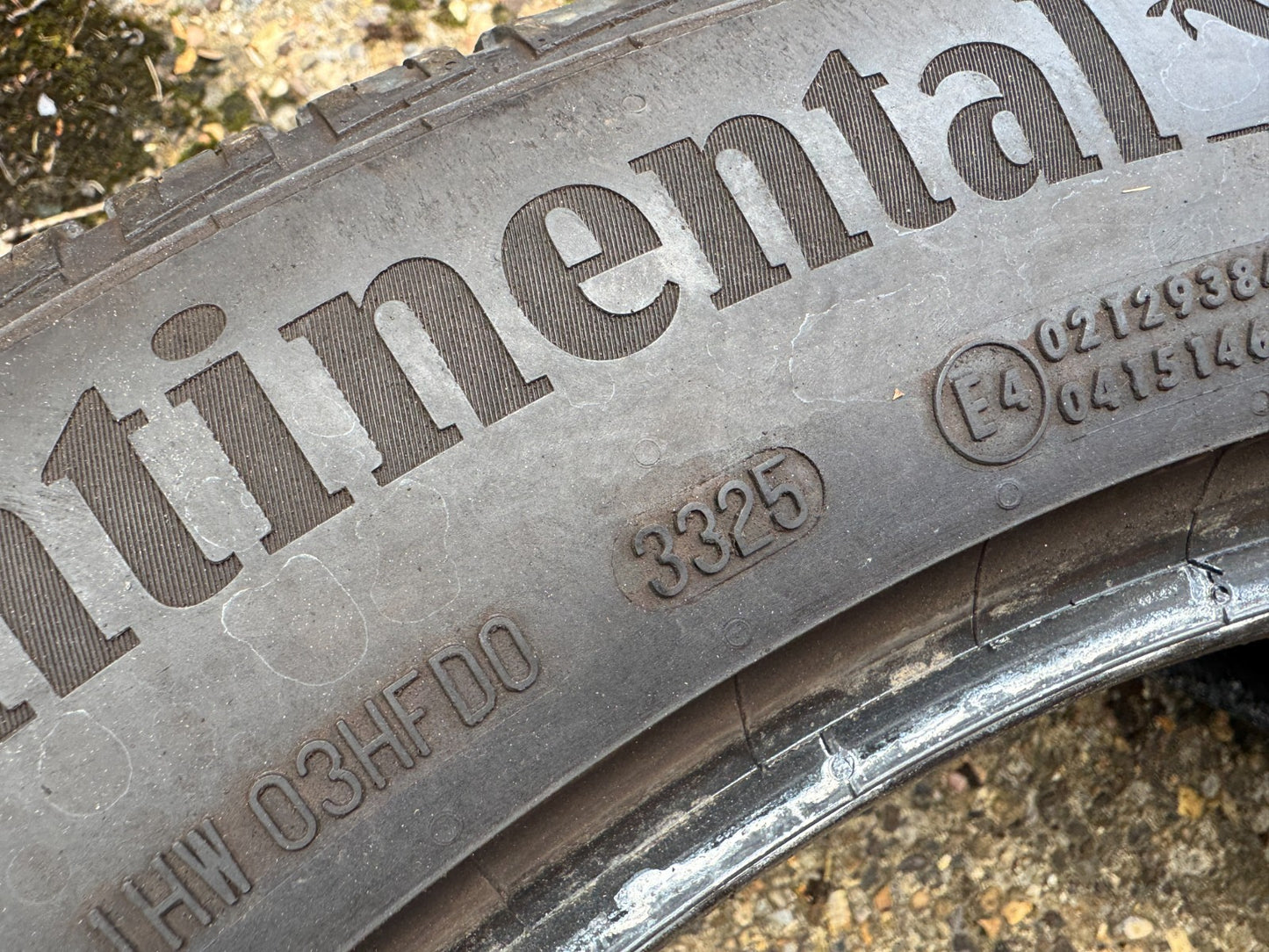 2X 2025 CONTINENTAL CROSS CONTACT RX 275 45 22 115W XL 6.5mm (2 pairs available)