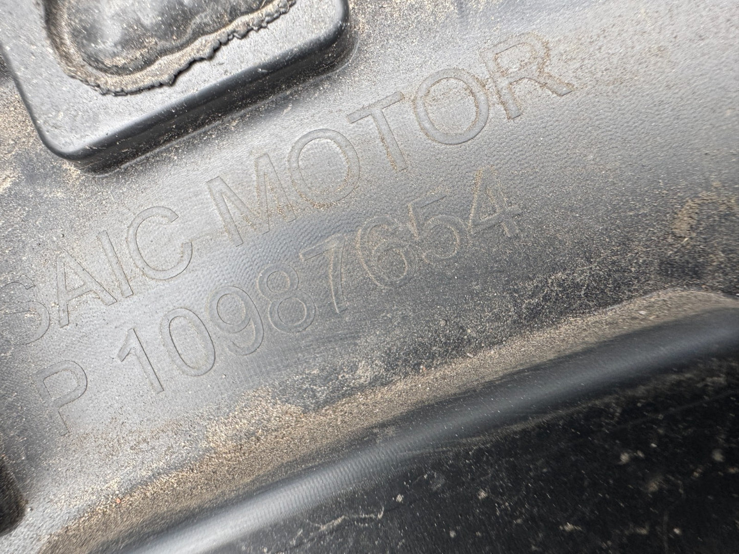 MG ZS EV FACELIFT 2021-ON GENUINE FRONT BUMPER P10987654