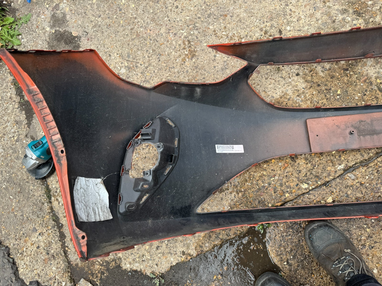 Vauxhall Corsa F front bumper 2020-2023 Genuine 9830280980 Scratched