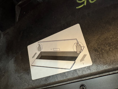 LR RANGE ROVER L460 SPARE TIRE FLOOR COVER FLAP HARD TRIM !GENUINE! LR151584